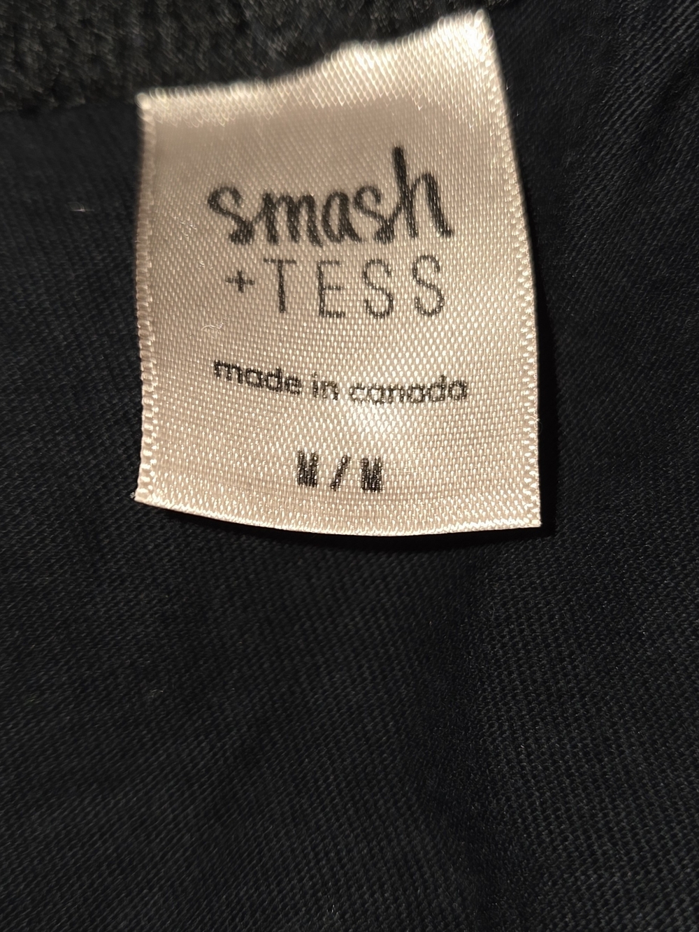 Smash + Tess Black Wrap Midi Dress - Picture 5 of 5